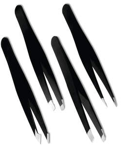 Pince à épiler professionnelle pour cils, haute qualité, pointe fine, en acier inoxydable, outil cosmétique pour extensions de faux cils - Product Image 4