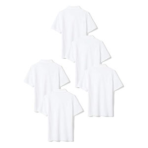 เสื้อโปโลผู้ชายคุณภาพสูง 100% ผ้าฝ้ายแท้ ปี 2026 คอปกพับได้ ระบายอากาศดี หนานุ่ม - Product Image 3