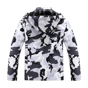 Chaqueta Cortavientos Deportiva para Hombre, Diseño Personalizado con Logotipo, Chaqueta Impermeable de Nailon Softshell para Deportes al Aire Libre y Running - Product Image 2