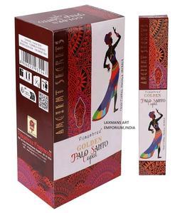 Populaire Golden Vijayshree Marque Bois De Santal Copal Masala Roulé À La Main Bâtons D'encens 15 g Pack En Gros De L'Inde Bâtons D'encens - Product Image 2