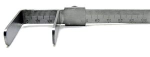 Dental Willis <b>Bite</b> Gauge Stainless Steel Occlusal Measuring Gauge Autoclavable Manual Dental Surgical Instrument - Product Image 3