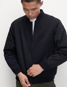 Chaqueta de invierno para hombre, chaqueta bomber de alta calidad para hombre, precio económico, color sólido, chaqueta de diseñador para hombre - Product Image 3