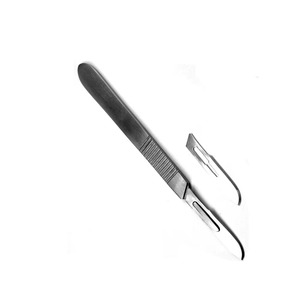 Stainless Steel Manual Scalpel 02-030-030 Surgical Instrument CE Certified for Precise Incisions <b>Controlled</b> Cutting Clinical Use - Product Image 3