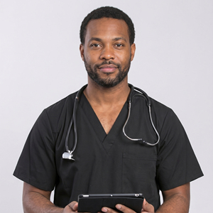 Conjunto de Uniforme Quirúrgico con Cuello en V para Hombre, Camisa Médica de Hospital, Pantalones de Enfermería, Uniforme Médico 100% Poliéster para Hombre - Product Image 6
