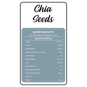 Graines de chia noires sauvages Amayu Premium 200g |   Superaliment 100% naturel à base de plantes |   Riche en oméga-3, fibres et protéines |   Graines saines végétaliennes - Product Image 3