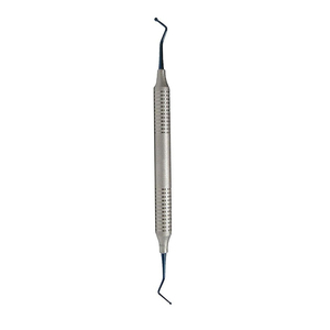 Instrumentos Bone Bridge de doble ángulo # 2 Instrumentos Dentales de Acero Inoxidable con Certificación CE para Relleno de Composite, Antiadherentes - Product Image 1
