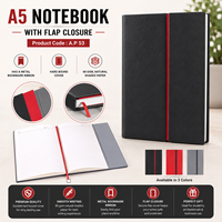 Agenda Exécutif B5 en Cuir PU Rigide avec Calendrier 2026, Carnet de Notes avec Porte-Stylo et Ruban Marqueur pour Bureau et Voyage