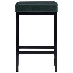 Sgabelli da Bar Moderni in Ecopelle Senza Schienale, Sedie Imbottite per Bancone o Isola, per Cucina, Bar o Uso Domestico - Product Image 3