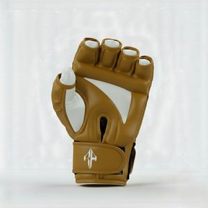 Guantes de Boxeo para Hombre de Cuero PU de Calidad Personalizada con Cierre Personalizado en la Muñeca, Medios Dedos/Sin Dedos, Ligeros - Product Image 2