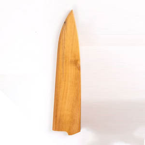 Couteau de chef artisanal en cuivre à motif damas avec manche en bois naturel, outil de cuisine haut de gamme pour le camping et la cuisine en voyage - Product Image 6