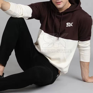 เสื้อฮู้ดดี้สีพื้นแบบแยกสีสั่งทำพิเศษปี 2026 ผลิตภัณฑ์ฤดูหนาว เสื้อฮู้ดดี้สีพื้นแบบแยกสี ราคาถูก เสื้อฮู้ดดี้อุ่นๆ สำหรับฤดูหนาว - Product Image 5