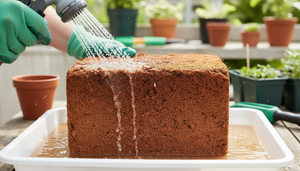 Wholesale Triple Washed Coco Pith Coir Bricks 689g Low EC Biodegradable for Hydroponics Growth & Flowers Agriculture Gardening - Product Image 6