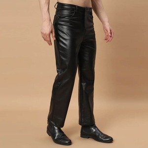 Pantalons en cuir pour hommes légers et très vendus, en vente en ligne, pour un usage décontracté, qualité supérieure - Product Image 6