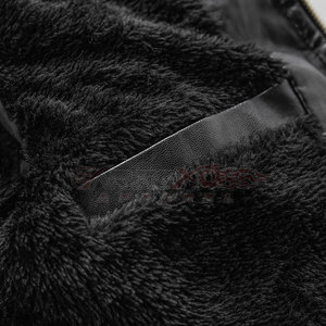 Chaqueta de Motociclista de Cuero PU para Hombre, Corte Ajustado, Resistente al Viento, Puños Acanalados, Cierre Frontal, Estilo Urbano, Uso Diario 2026 - Product Image 3