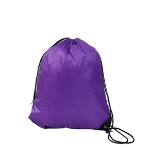 กระเป๋าเก็บของกลางแจ้งแบบมีเชือกหนากระเป๋าหูรูดอเนกประสงค์สำหรับฟิตเนสกระเป๋าซิปไนลอนความจุขนาดใหญ่กันน้ำ - Product Image 2