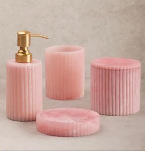 Accesorios de baño de resina epoxi Direct Factory, juego de tocador de lujo, organizador de decoración para el hogar al mejor precio - Product Image 1