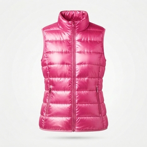 Gilet Thermique Hiver OEM en Gros, Rembourré Synthétique, Coupe Slim, Type Doudoune, Vêtement d'extérieur - Product Image 5