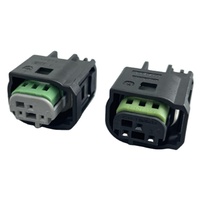 Jinhang3p-LF 3-poliger weiblicher Kupfer-Nylon-Autostecker, IP67 wasserdichter Adapter für Rückfahrkamera-Parksensor-Buchsenkabelstecker