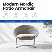 Chaise longue d'extérieur moderne en rotin tressé et aluminium pour hôtels et complexes hôteliers, mobilier de jardin et de terrasse