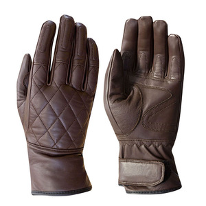 OEM Custom Design Fashion Casual Leather <b>Gloves</b> Solid Colors Winter Warm Outdoor Best Selling - Product Image 1