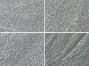 Panneaux en pierre d'ardoise naturelle gris argenté pour un revêtement mural élégant et une décoration intérieure - Product Image 5