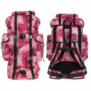 Trendy Large Capacity Camouflage Travel Backpack Waterproof Multi Pocket <b>Rucksack</b> Adjustable Shoulder Strap Outdoor Luggage Bag - Product Image 5