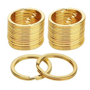 พวงกุญแจโลหะสีทองหรูหรา แข็งแรงทนทาน สำหรับกุญแจ กระเป๋า และงานฝีมือ - Product Image 5