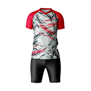 2025 nouveau jeu d'uniformes de football haute Performance tissu à séchage rapide Sublimation complète vêtements d'équipe Logo personnalisé OEM usine en gros - Product Image 6