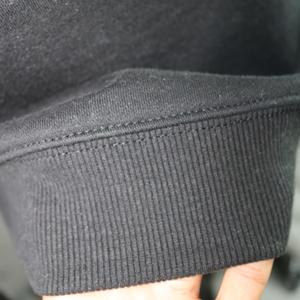 Sweat-shirt à capuche DANCE BLACK 100% coton avec broderie appliquée Hiver URBAN PRODUCTIONS - Product Image 6