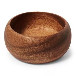 Cuencos de madera de acacia orgánica hechos a mano para una vida saludable, una alimentación consciente y entornos domésticos ecológicos. - Product Image 2