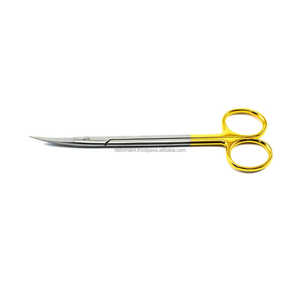 Metzenbaum TC Ciseaux émoussés droits/incurvés 14cm 16cm Outil de dissection chirurgicale certifié CE OEM Private Label par debonairii - Product Image 1