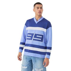 Camisas de Manga Larga para Hombre, Diseño Moderno, Cuello Redondo, 100% Algodón, Precio de Mayoreo, Más Vendidas - Product Image 1