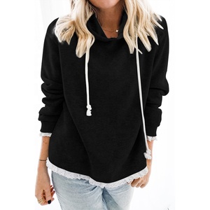 Custom Autumn Winter <b>Clothes</b> Pullover Hoodie Ladies Long Sleeve Tops Femme Pocket <b>Tie</b> <b>Dye</b> Hoodie - Product Image 4