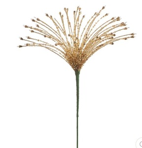 Branche décorative de Noël en cristal perlé pour arbre de Noël - Product Image 5