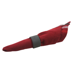 Anneaux de serviette en cuir tendance pour la table, supports de tissu multicolores, décorations de Noël, décorations de table à manger, hôtel, restaurant - Product Image 6