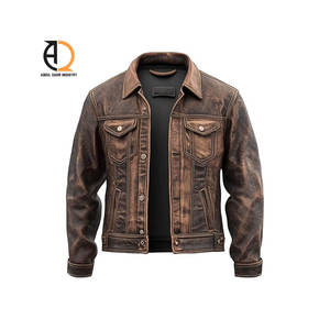 Proveedor de Chaquetas de Cuero Tipo Bomber Personalizadas OEM, Chaqueta de Cuero para Hombre - Product Image 6