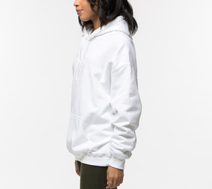 Sweat à capuche en molleton de coton épais avec coutures de taille uniques, fermeture éclair quart de tour, manches longues, pour femme, printemps automne - Product Image 3