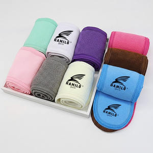 Diademas de Spa Modernas de Felpa Coral, Extra Gruesas y Suaves, de Secado Rápido, Bordadas, para Maquillaje - Product Image 5