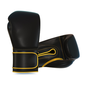 Guantes de Boxeo Clásicos para Hombre, Personalizados, de Cuero Vacuno, con Agarres para las Manos y Correa Ajustable para la Muñeca, para Entrenamiento de Muay Thai - Product Image 4