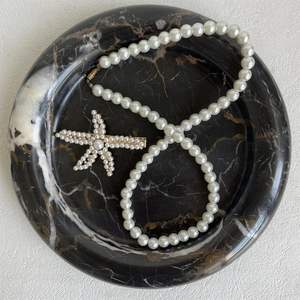 Plateau de service en forme de donut en marbre noir et or, pierre naturelle, décoration de luxe pour la maison, résistant au feu, revêtement mural de cuisine - Product Image 5