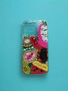 Cute <b>Beach</b>-Style Love Design Phone Case Keys Bag Pendant Sea Shells Beaded Keychain <b>Accessory</b> Fashionable Decorated Sea Shells - Product Image 4