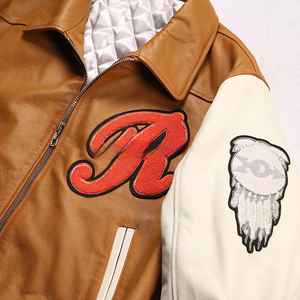 Vestes de baseball pour hommes personnalisées, style décontracté, avec col montant, qualité supérieure, disponibles en différentes couleurs - Product Image 6