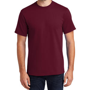 T-shirt pour homme à col rond, taille plus, en coton mélangé doux, offrant un confort optimal, tailles étendues, pour un usage quotidien avec confiance - Product Image 2