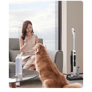 PSCL2001 180W/7kpa 2-en-1 aspirateur à main humide et sec épurateur de sol durée de vie de la batterie de 50 minutes affichage de guidage vocal séchage à chaud - Product Image 4