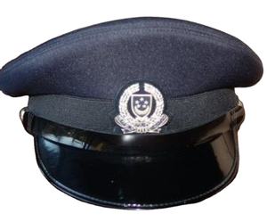 Chapeau blanc uniforme américain personnalisé de haute qualité avec broderie chapeaux de robe de Singapour - Product Image 1