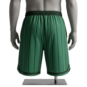 Regular Fit Athletic Mesh Shorts Breathable Sports Training Shorts with <b>Elastic</b> Waist and Quick Dry Fabric - Product Image 2