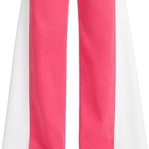 Custom Pink <b>Women</b> Wide Leg <b>Jeans</b> High Waist Loose Fit Denim Pants Casual Streetwear Fashion Trousers Trendy Baggy Style Apparel - Product Image 4