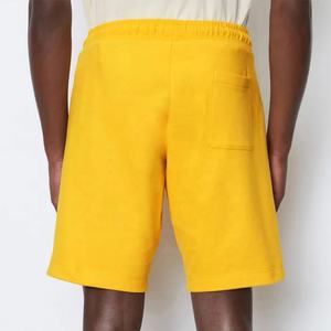 กางเกงขาสั้นผ้าเทอร์รี่สำหรับผู้ชายทำด้วยมือและไม่ซ้ำใครออกแบบได้เองกางเกงขาสั้นเทอร์รี่เนื้อหนาสวมใส่สบายพร้อมเชือกผูก - Product Image 4