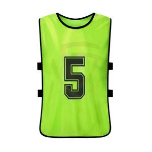 Chalecos Deportivos de Fútbol de Alta Visibilidad al por Mayor con Tela de Secado Rápido para Entrenamiento de Fútbol - Product Image 5