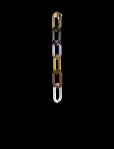 Premium Colorful Resin Link Chain Decorative Wall Hanging for Luxury Interior Decoration - Product Image 3